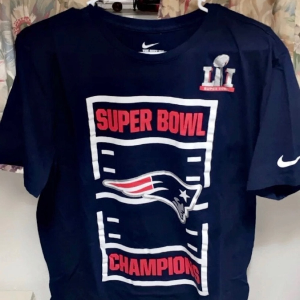 New england patriots super bowl shirt